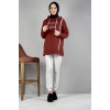 Moda Çizgi Desenli Tunik