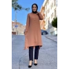 Moda Çizgi Desenli Tunik