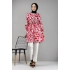 Moda Çizgi Desenli Tunik