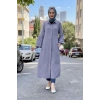 Moda Çizgi Desenli Tunik