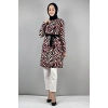 Moda Çizgi Desenli Tunik