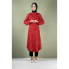 Moda Çizgi Desenli Tunik