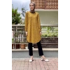 Moda Çizgi Desenli Tunik