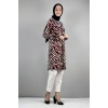 Moda Çizgi Desenli Tunik