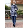 Moda Çizgi Desenli Tunik