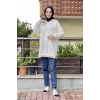 Moda Çizgi Desenli Tunik