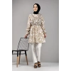 Moda Çizgi Desenli Tunik