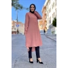 Moda Çizgi Desenli Tunik