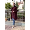 Moda Çizgi Desenli Tunik