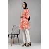 Moda Çizgi Desenli Tunik