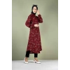 Moda Çizgi Desenli Tunik