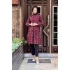 Moda Çizgi Desenli Tunik