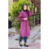Moda Çizgi Desenli Tunik