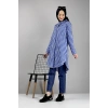 Moda Çizgi Desenli Tunik