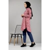 Moda Çizgi Desenli Tunik