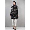 Moda Çizgi Desenli Tunik