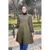 Moda Çizgi Desenli Tunik