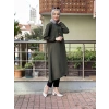 Moda Çizgi Desenli Tunik