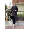 Moda Çizgi Desenli Tunik