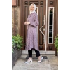 Moda Çizgi Desenli Tunik