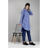 Moda Çizgi Desenli Tunik