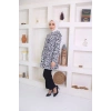 Moda Çizgi Desenli Tunik