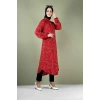 Moda Çizgi Desenli Tunik