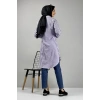 Moda Çizgi Desenli Tunik