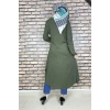 Moda Çizgi Desenli Tunik