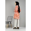 Moda Çizgi Desenli Tunik