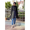 Moda Çizgi Desenli Tunik