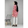 Moda Çizgi Desenli Tunik