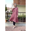 Moda Çizgi Desenli Tunik