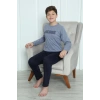 Moda Çizgi Erkek Çocuk Penye Pijama Takım 20411