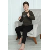Moda Çizgi Erkek Çocuk Penye Pijama Takım 20419