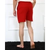 Moda Çizgi Erkek Lakost Bordo Şort 27487