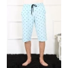 Moda Çizgi Erkek Lakost Buz Mavisi Kapri 27481