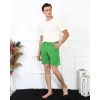 Moda Çizgi Erkek Lakost Fıstık Yeşili Şort 27487