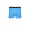 Moda Çizgi Erkek Pamuk Likralı Boxer Mavi 40133