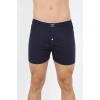 Moda Çizgi Erkek Penye Boxer Lacivert 40091