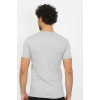Moda Çizgi Erkek V Yaka Gri Penye Atlet 6560