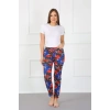 Moda Çizgi Kadın Alt Pijama