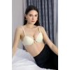 Moda Çizgi Kadın Destekli Balenli Sütyen 2011 Ten