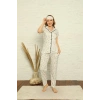 Moda Çizgi Kadın Penye Pijama