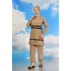 Moda Çizgi Kadın Tam Tesettür Mayo Bej 31061