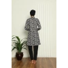 Moda Çizgi Tam Tesettür Dijital Desenli Mayo 31037