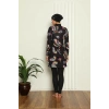 Moda Çizgi Tam Tesettür Dijital Desenli Mayo 31041