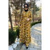 Moda Çizgi Tesettür Elbise
