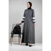 Moda Çizgi Tesettür Elbise