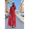 Moda Çizgi Tesettür Elbise